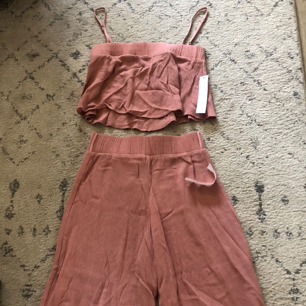 Blush Pink pant set